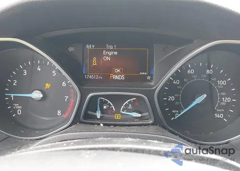 2015 Ford Focus Titanium из США, поврежденный, VIN 1FADP3J28FL293822